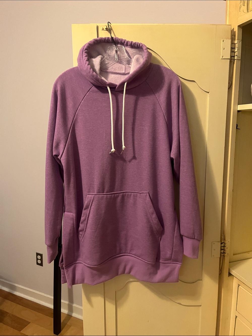 Low Start The Warmy Cozy Oversized Purple Hoodie Dress New & in Dust bag - Picture 3 of 7